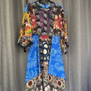 Desigual Multicolor Long Sleeve Dress